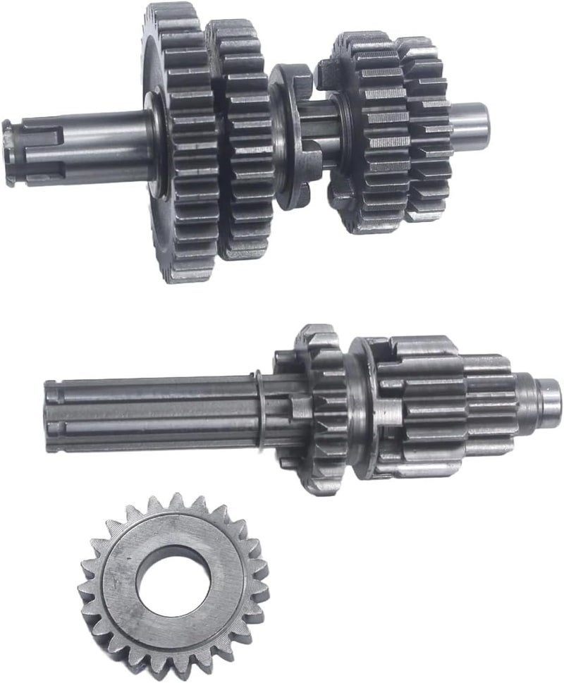 Adsspro Motorcycle Transmission Gear Box Main Counter Shaft Parts Replacement For Chinese YX110 YX125 YX 110 125 110cc 125cc Engine Pit Dirt Motor Bike Scooter - Image 1